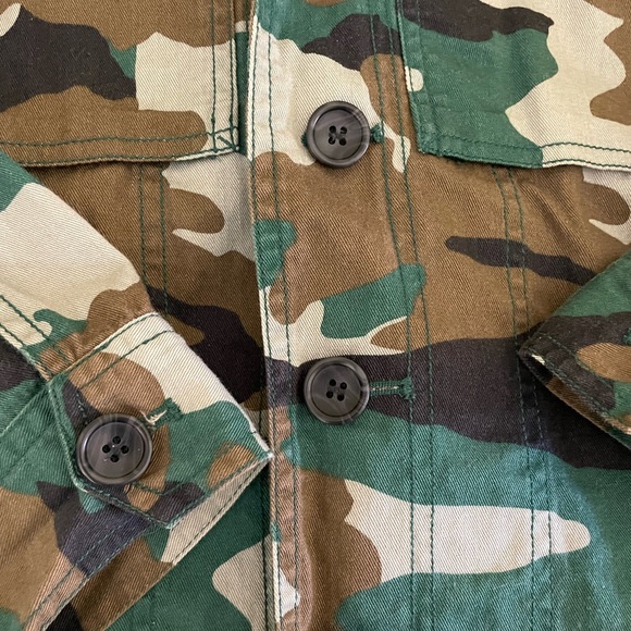 J. Crew Factory Army Jacket - Picture 2 of 4